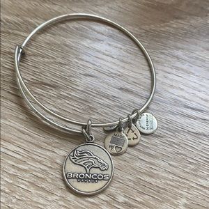 Alex and Ani Silver Broncos Bracelet
